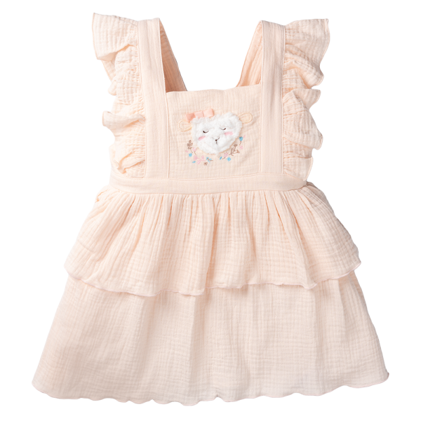 Đầm bé gái Animo CL723007 (6M-6Y,Hồng Cam)