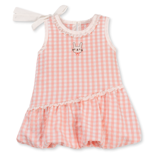 Đầm bé gái Animo TX1225041 (1-6Y,Hồng,TT01)