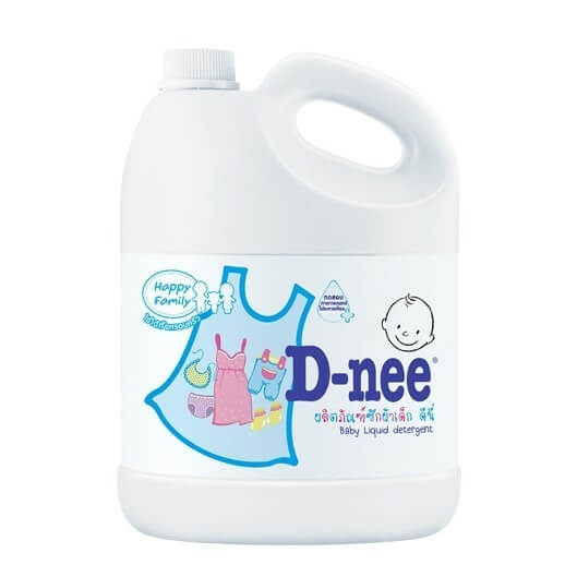 Combo 2 Nước giặt quần áo em bé D-nee Hồng - Honey Star 3L