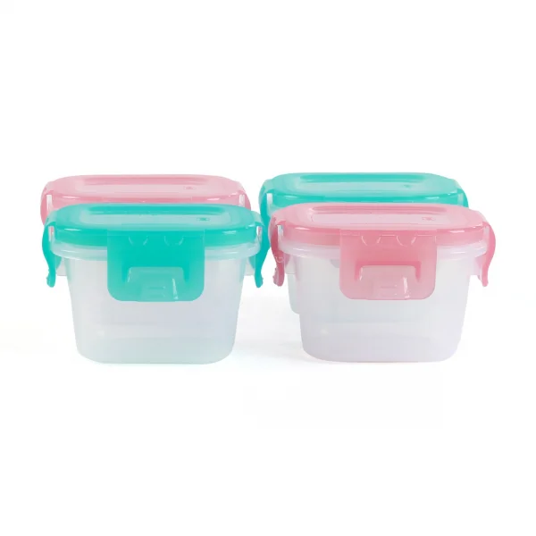 Bộ 4 hộp đựng thức ăn cho bé Nanny S5 - N170C