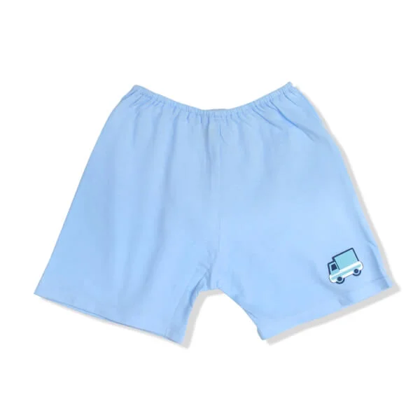 Set 3 quần sơ sinh ngắn CF Xanh dương