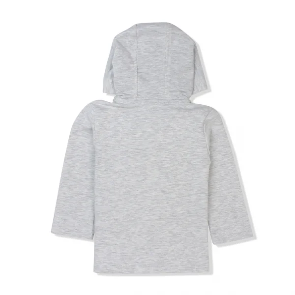 Áo khoác thun bé trai Concung B077008 Xám