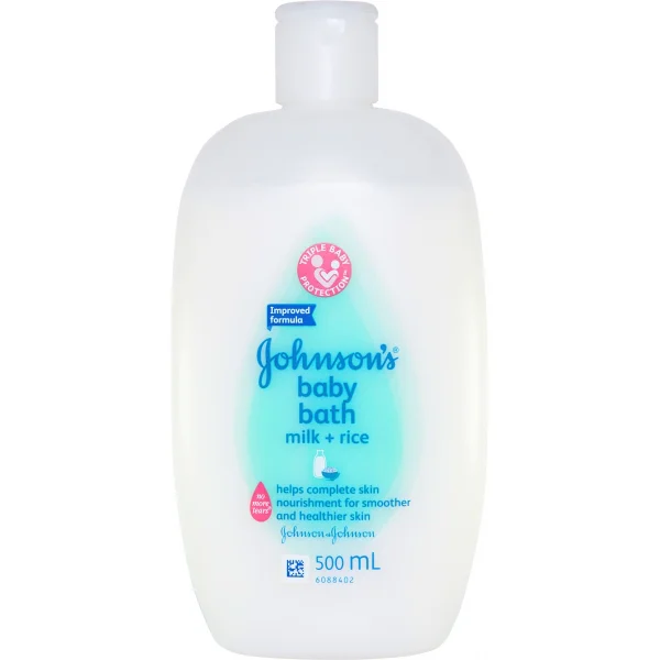 Sữa tắm chứa sữa và tinh chất gạo Johnson Baby (200ml)