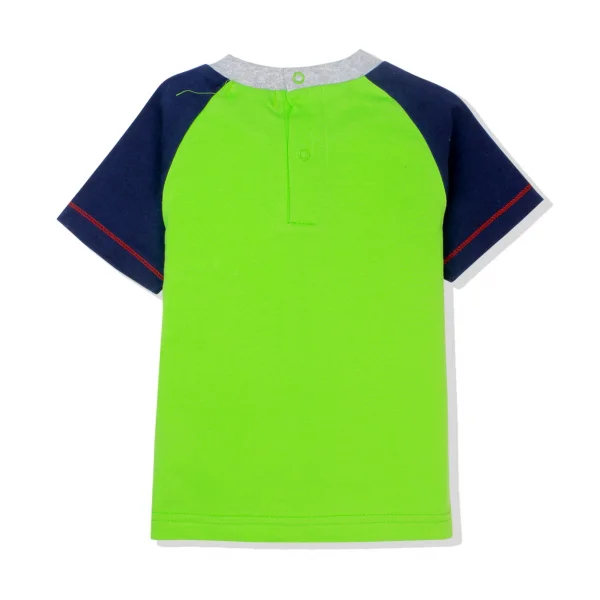 Bộ thun bé trai ngắn Lebe B126012 Xanh lá cây