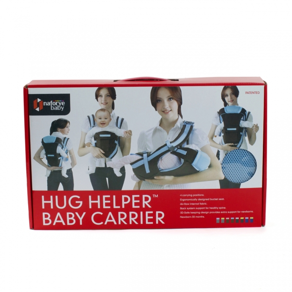 Địu Hug Helper (màu đen/xanh dương, 99500)