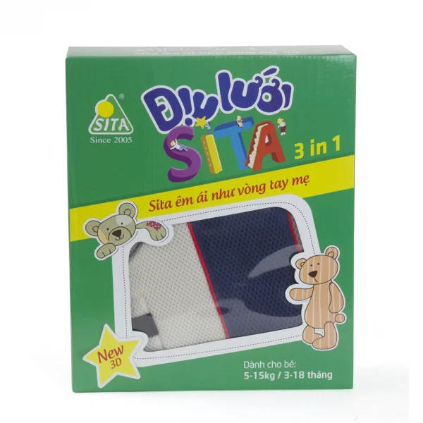 Địu lưới 3 trong 1 (Từ 03-18 tháng)