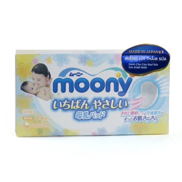 Miếng lót thấm sữa Moony 34/Moony Breast PAD 34