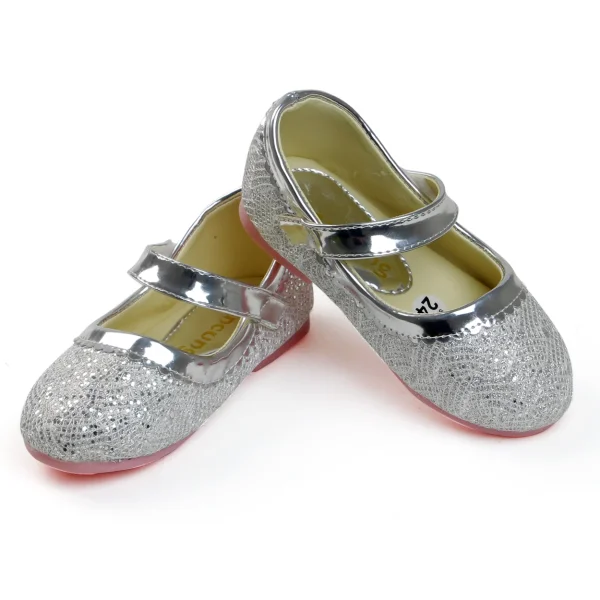 Giày bé gái Concung I077007 Bạc