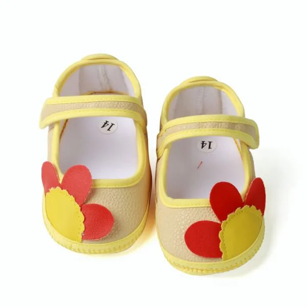 Giày tập đi bé gái CF A077049 Vàng