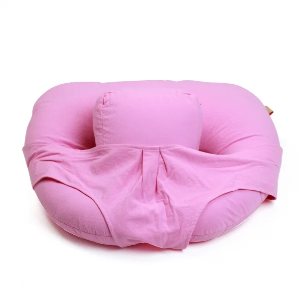 Gối chữ C đa năng dành cho mẹ và bé Thái Toàn (hồng)