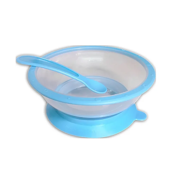 Bát ăn đế bám dính, kèm nắp, muỗng , AM55601