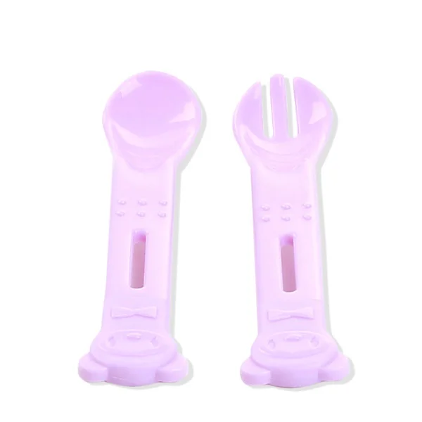 Chén ăn 2 ngăn kèm muỗng, CEQ208/2 Trắng