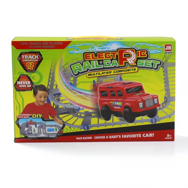 Bộ đường ray xe lửa 2 tầng chạy pin (TM)