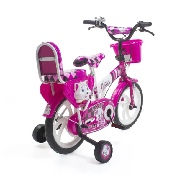 Xe đạp trẻ em Nhựa Chợ Lớn M1612-X2B size 14 (Hồng)