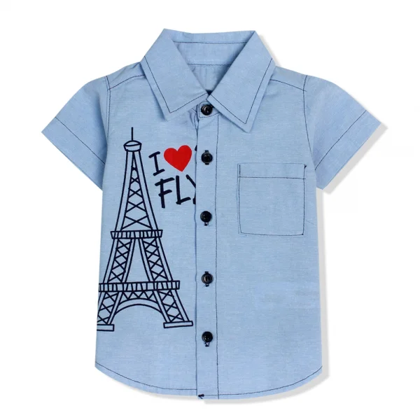 Set 3 món bé trai CF B107005 Xanh