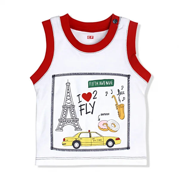 Set 3 món bé trai CF B107005 Xanh