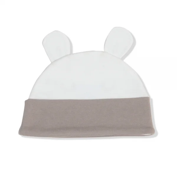 Nón sơ sinh bo CF A107001 Xám