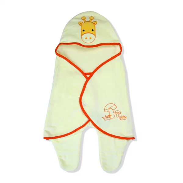 Khăn choàng tắm cao cấp cho bé Mollis N29 (hươu vàng)