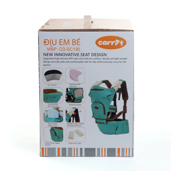 Địu đa năng Carrot CD - SC190 (Cam)