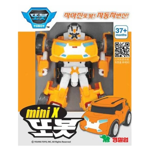 Đồ chơi mô hình lắp ráp Mini Tobot X