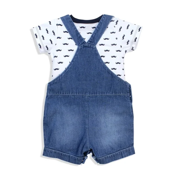 Set 2 món bé trai ngắn CF B117001 Xanh