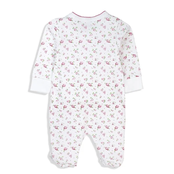 Body bé gái dài CF I117006 Trắng