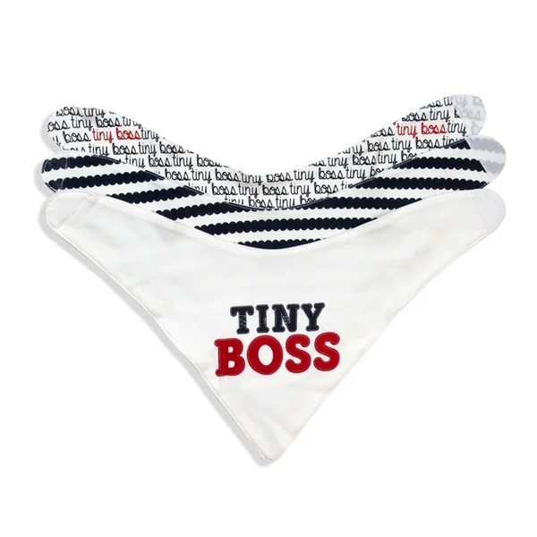 Set 3 yếm sơ sinh dán CF A117006 Trắng