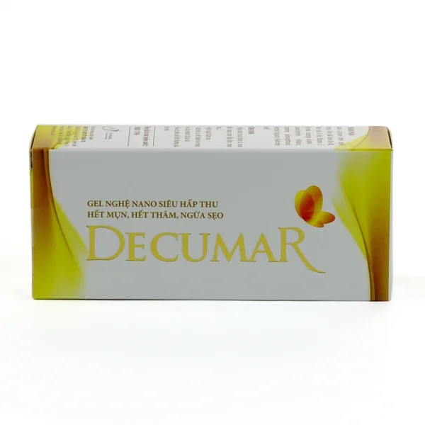 Gel nghệ nano siêu hấp thụ ngừa sẹo, hết thâm mụn Decumar 20g
