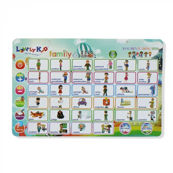 Bảng điện tử học tập thông minh 9 trong 1