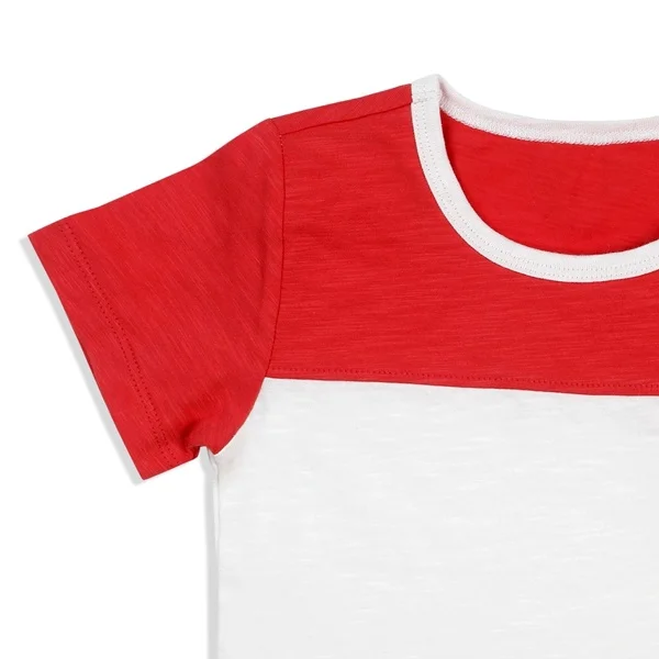 Áo thun bé trai tay ngắn Concung B117005 Cam