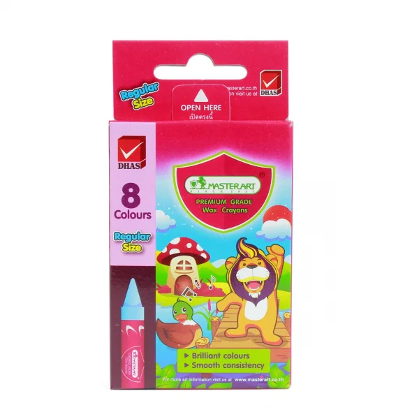 Bút sáp 8 màu Masterart 8C (ĐĐ)