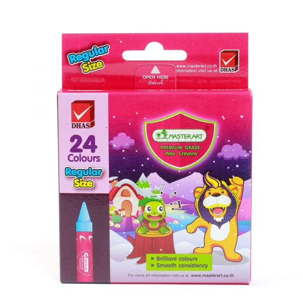 Bút sáp 24 màu Masterart 24C (ĐĐ)