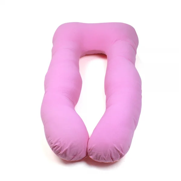 Gối chữ U trơn Thái Toàn hồng