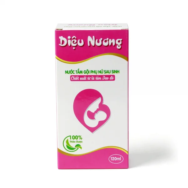 Nước tắm gội phụ nữ sau sinh Diệu Nương 120ml