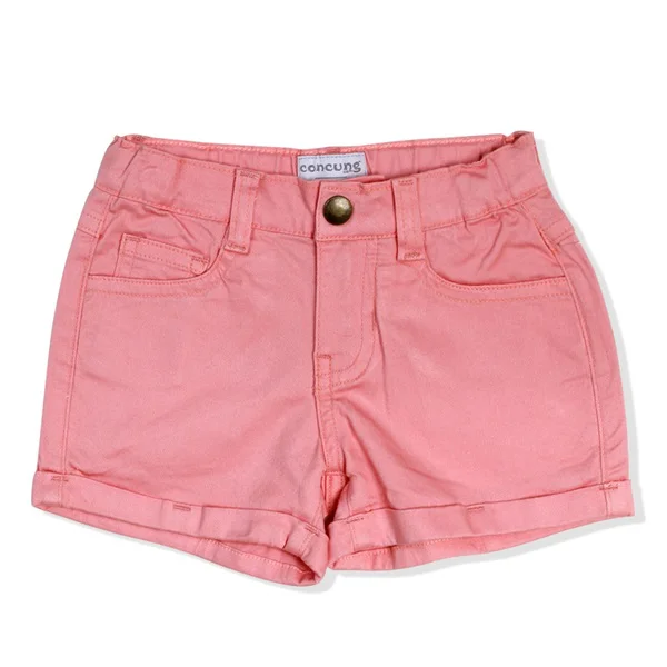 Quần jeans bé gái ngắn Concung G107039 Hồng