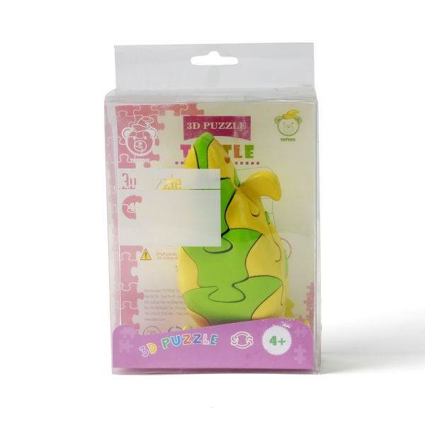 Đồ chơi puzzle 3D gỗ Tottosi hình rùa