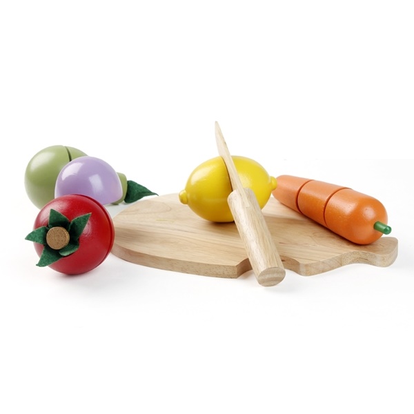 Bộ cắt 5 loại trái cây bằng gỗ Winwintoys