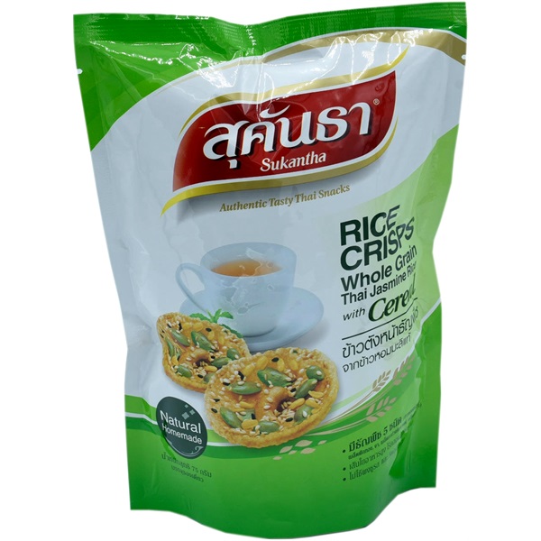Bánh gạo ngũ cốc Thái Jasmine, 75g
