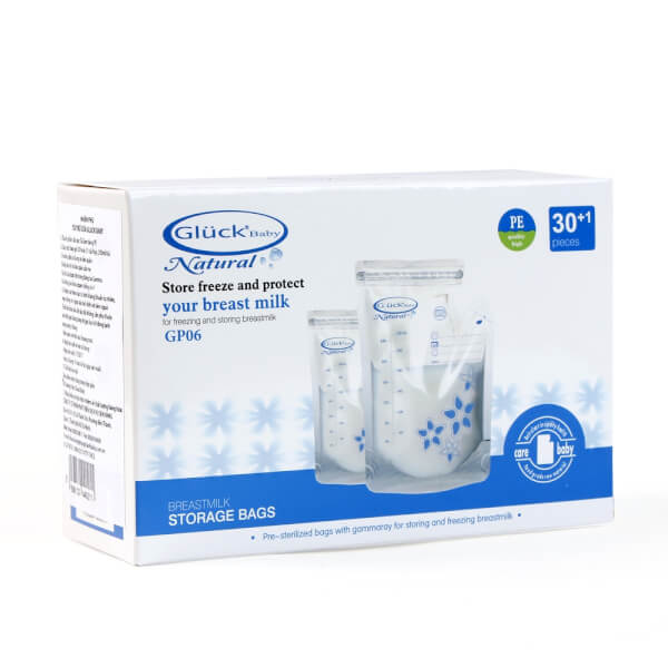 Combo 2 Túi trữ sữa Gluck Baby 250ml (30 túi/hộp)