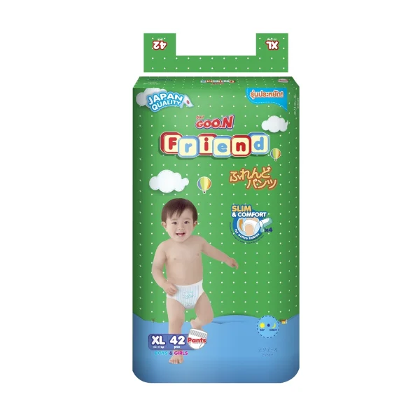 Combo 2 Tã quần Goo.n Friend XL, 12-17kg, 42 miếng