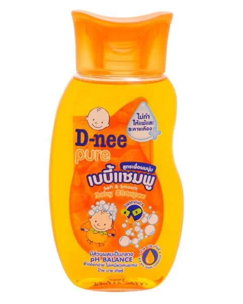 Dầu gội mềm mượt em bé D-nee Baby - Dưới 3 tuổi Cam 200ml