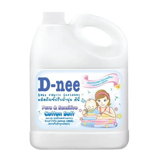 Nước xả mềm Q.áo em bé D-nee Trắng 3000ml
