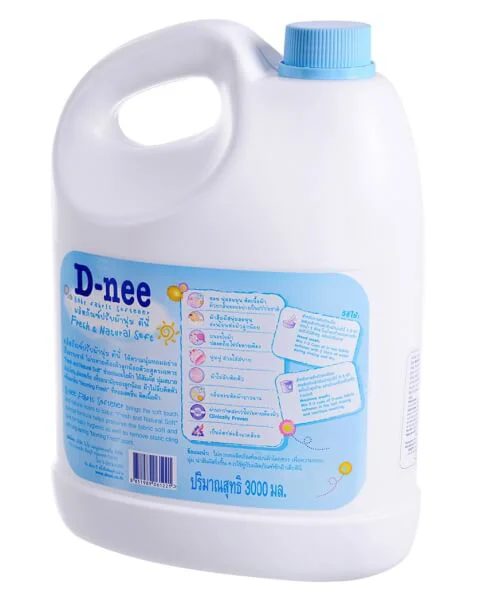Nước xả mềm Q.áo em bé D-nee Xanh 3000ml