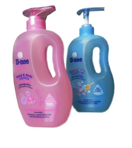 Tắm gội toàn thân em bé D-nee Baby - Dưới 3 tuổi Hồng 800ml