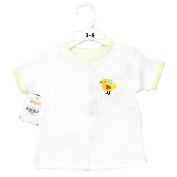 Áo cài nút giữa tay ngắn PaPa CR