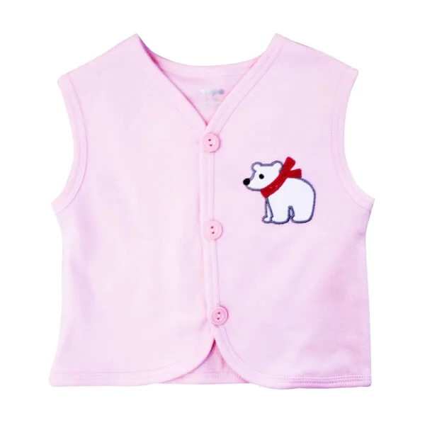 Áo ghi lê bé gái màu trắng PaPa