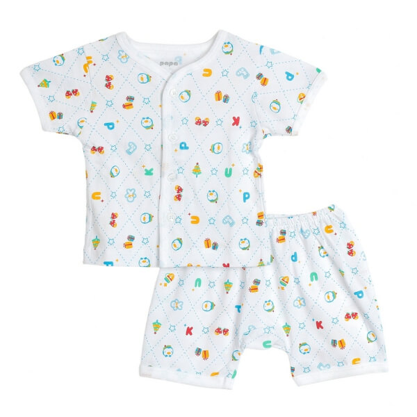 Bộ tay ngắn-quần ngắn PaPa con lật đật