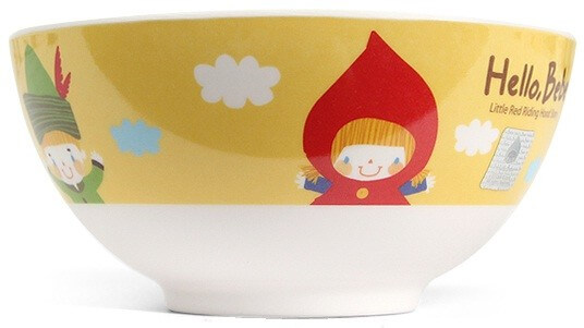 Bát nhựa Melamine dành cho trẻ em Hello Bebe Lock & Lock LBB451