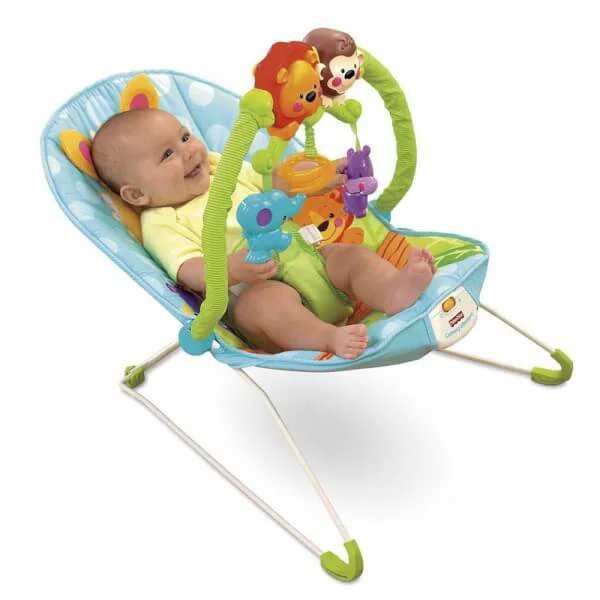 Ghế rung bầu trời xanh Fisher Price