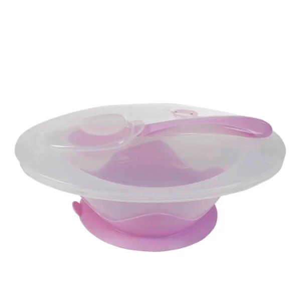 Bộ chén ăn có đế dính- thìa KuKu KU5395